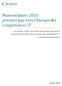 Nomenclature 2010 : premier pas vers l Europe des compétences IT