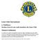 Lions Clubs International e-clubhouse Section réservée aux seuls membres du Lions Club Manuel d utilisation