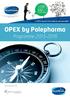 OPEX by Polepharma. Programme 2015-2016. KLMANAGEMENT Excellence of Operations. Notre partenaire OPEX :