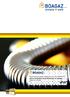 Kits de tuyaux onduleux pliables en acier inoxydable (PLT) Manuel d'installation Suisse (Planification et montage) Version 4.