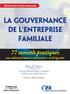 La gouvernance de l entreprise familiale