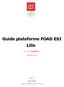 Guide plateforme FOAD ESJ Lille