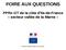 FOIRE AUX QUESTIONS PPRn GT de la côte d'ile de France secteur vallée de la Marne