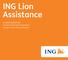 ING Lion Assistance. Conditions générales Contrat temporaire d assistance aux personnes et aux véhicules