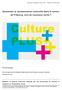 Dynamiser la consommation culturelle dans le canton de Fribourg, vers de nouveaux outils?