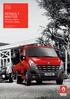 RENAULT TRUCKS DELIVER * RENAULT MASTER. Châssis cabine Plancher cabine. www.renault-trucks.fr. *Renault Trucks s engage