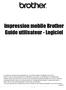 Impression mobile Brother Guide utilisateur - Logiciel