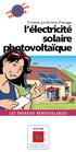 l électricité solaire photovoltaïque