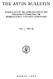 THE ASTIN BULLETIN PUBLICATION OF THE ASTIN SECTION OF THE PERMANENT COMMITTEE FOR INTERNATIONAL ACTUARIAL CONGRESSES VOL. I, PART III APRIL 1960