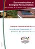 Eco-construction et Energies Renouvelables