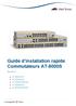 Guide d installation rapide Commutateurs AT-8000S. Modèles : AT-8000S/16 AT-8000S/24 OE AT-8000S/24P AT-8000S/48 AT-8000S/48POE