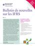 Bulletin de nouvelles sur les IFRS