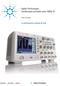 Agilent Technologies Oscilloscopes portables série 1000A/B