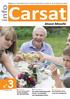 Carsat. info. n 3. Alsace-Moselle. Magazine d information de la Caisse d assurance retraite et de la santé au travail