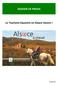 DOSSIER DE PRESSE. Le Tourisme Equestre en Alsace innove!