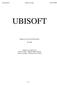UBISOFT. Rapport de stage Ubisoft Roumanie. Été 2006