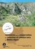 rencontres pour la conservation Premières des pelouses et coteaux secs de Rhône-Alpes jeudi 20 et vendredi 21 septembre 2012 Montalieu-Vercieu Isère