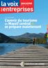entreprises L avenir du tourisme se prépare maintenant en Massif central P7 LE DOSSIER PROSPECTIVE INNOVATION MANAGEMENT ENVIRONNEMENTAL E-TOURISME
