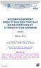 ACCOMPAGNEMENT SPECIFIQUE DES TRAVAUX DE RECHERCHES ET D INNOVATION DEFENSE