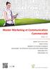 Master Marketing et Communication Commerciale