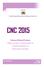 CNC 2015. Concours National Commun d Admission dans les Etablissements de Formation d Ingénieurs et Etablissements Assimilés. Notice Edition 2015