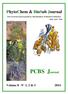 PhytoChem & BioSub Journal. Peer-reviewed research journal on Phytochemistry & Bioactives Substances ISSN 2170-1768. PCBS Journal