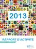 2013 RappoRt d activité