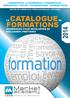 FORMATIONS FORMATIONS : E-COMMERCE / E-MARKETING / WEBDESIGN / VENTE / INFORMATIQUE / BUREAUTIQUE LE CATALOGUE DE