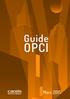 Guide OPCI Mars 2015