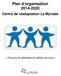 Plan d organisation 2014-2020 Centre de réadaptation La Myriade